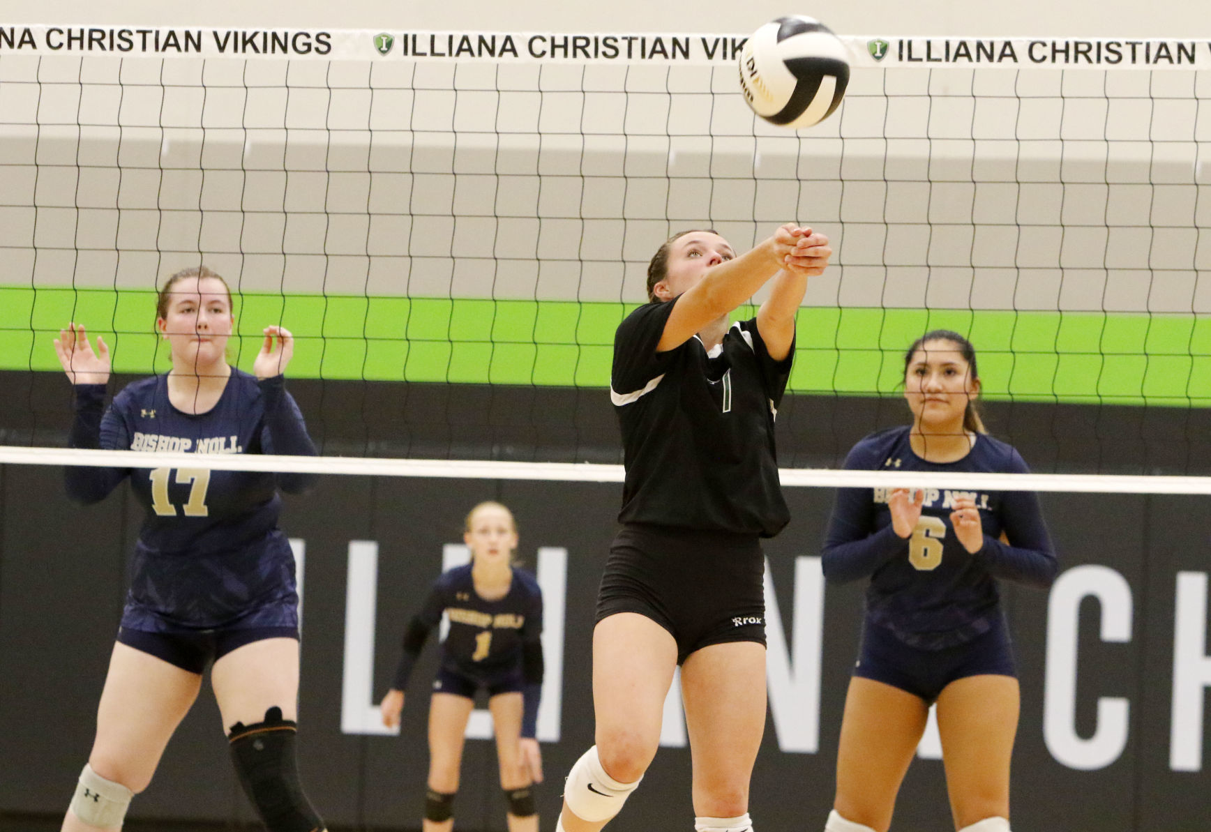 Bishop Noll at Illiana Christian volleyball